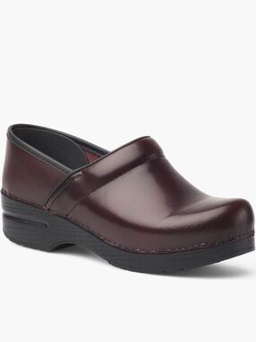 Dansko Cordovan Leather Professional Clogs